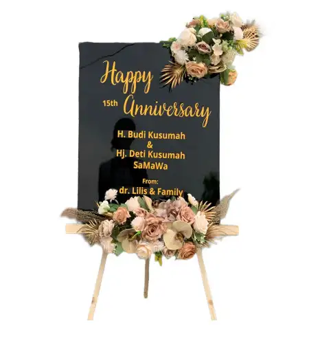 Papan Bunga Akrilik sukoharjo