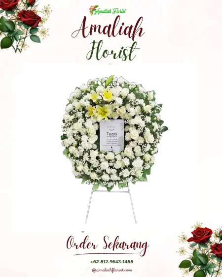 Krans Bunga Duka sukoharjo